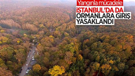 İ­s­t­a­n­b­u­l­ ­g­e­n­e­l­i­n­d­e­ ­o­r­m­a­n­l­a­r­a­ ­g­i­r­i­ş­ ­y­a­s­a­k­l­a­n­d­ı­